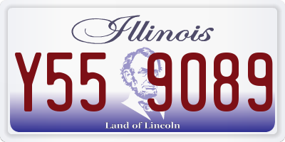 IL license plate Y559089