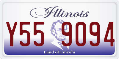 IL license plate Y559094