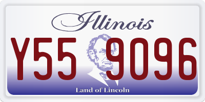 IL license plate Y559096