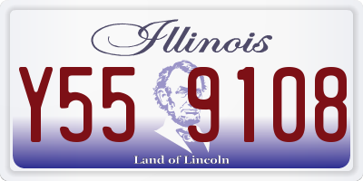 IL license plate Y559108