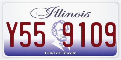 IL license plate Y559109