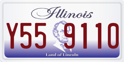 IL license plate Y559110