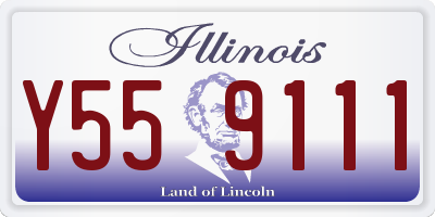 IL license plate Y559111