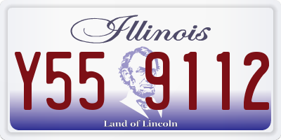 IL license plate Y559112