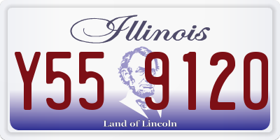 IL license plate Y559120
