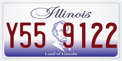 IL license plate Y559122