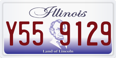 IL license plate Y559129