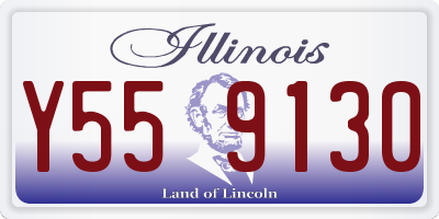 IL license plate Y559130
