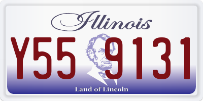 IL license plate Y559131