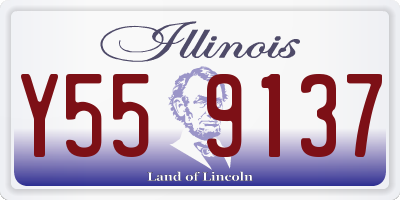 IL license plate Y559137