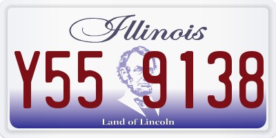 IL license plate Y559138