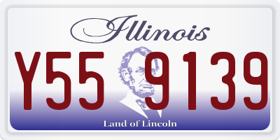 IL license plate Y559139