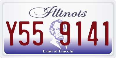 IL license plate Y559141