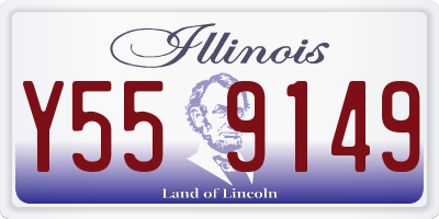 IL license plate Y559149