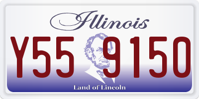 IL license plate Y559150