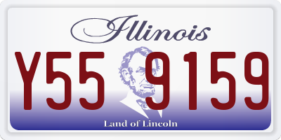 IL license plate Y559159