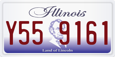 IL license plate Y559161