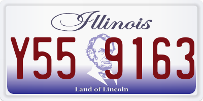 IL license plate Y559163
