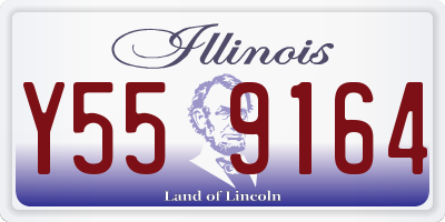 IL license plate Y559164