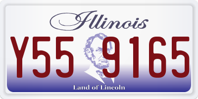 IL license plate Y559165