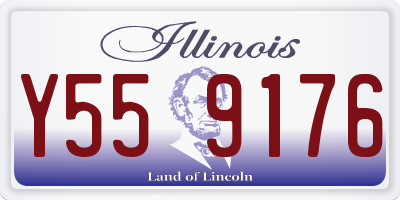 IL license plate Y559176