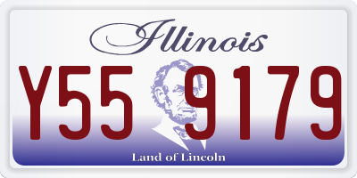IL license plate Y559179
