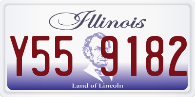 IL license plate Y559182