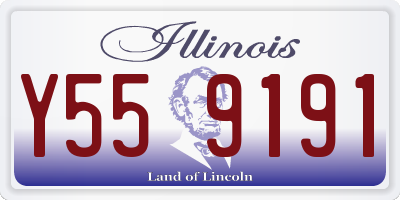 IL license plate Y559191
