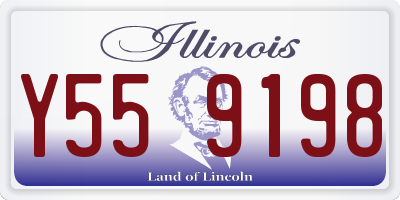 IL license plate Y559198