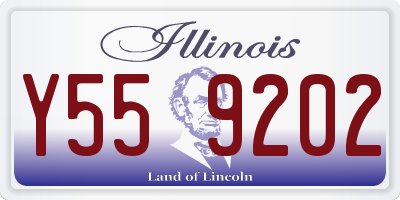 IL license plate Y559202