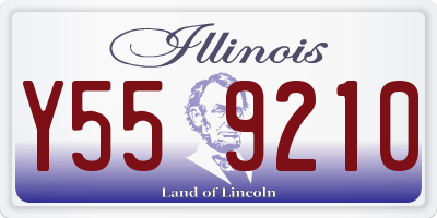 IL license plate Y559210