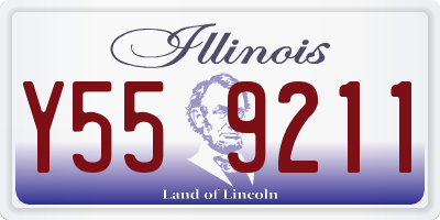 IL license plate Y559211
