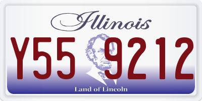 IL license plate Y559212