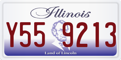IL license plate Y559213