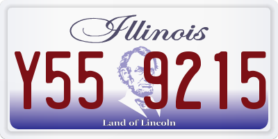 IL license plate Y559215
