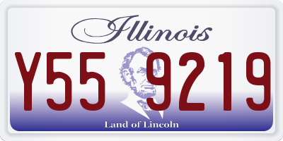 IL license plate Y559219
