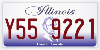 IL license plate Y559221