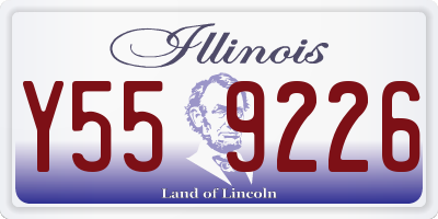 IL license plate Y559226