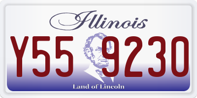 IL license plate Y559230