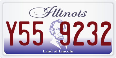 IL license plate Y559232