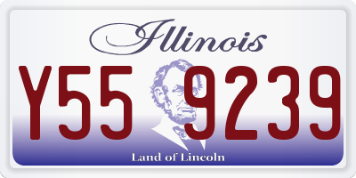IL license plate Y559239