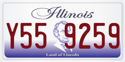 IL license plate Y559259