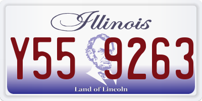 IL license plate Y559263
