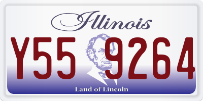 IL license plate Y559264