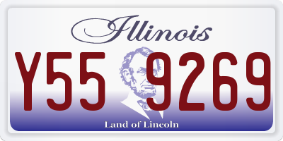 IL license plate Y559269