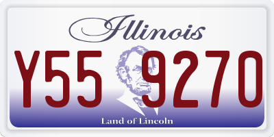 IL license plate Y559270