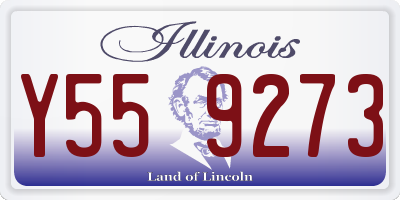 IL license plate Y559273