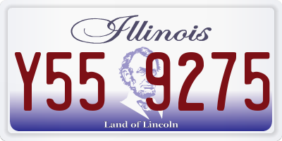 IL license plate Y559275