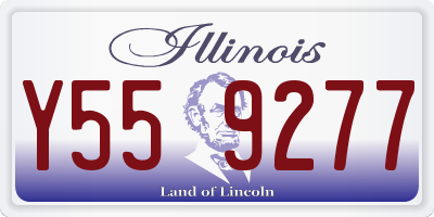 IL license plate Y559277