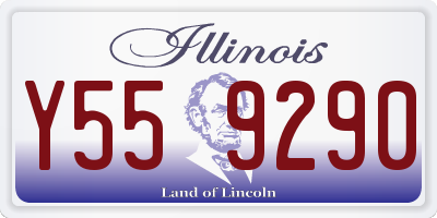 IL license plate Y559290